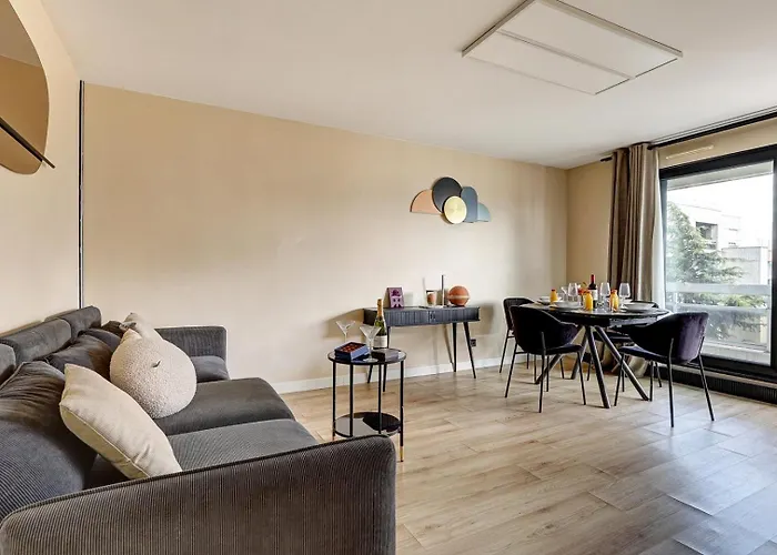 5020 Suite Curial - Chic Apartment Paris 19Th